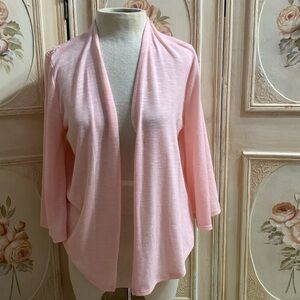 Open front knit cardigan